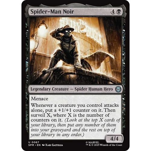 Spider - Man Noir (67) (Marvel's Spider - Man) - PokéBox Australia
