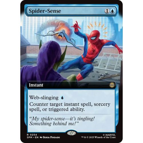 Spider - Sense (Extended Art) (254) (Marvel's Spider - Man) - PokéBox Australia