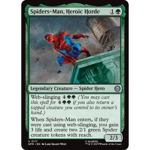 Spiders - Man, Heroic Horde (117) (Marvel's Spider - Man) - PokéBox Australia
