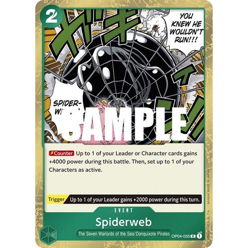 Spiderweb (OP04 - 035) [Kingdoms of Intrigue] - PokéBox Australia