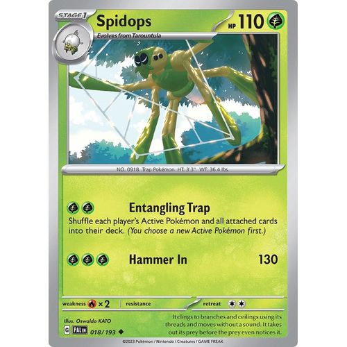 Spidops (018/193) [SV02: Paldea Evolved] - PokéBox Australia