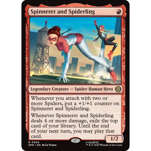 Spinneret and Spiderling (94) (Marvel's Spider - Man) - PokéBox Australia