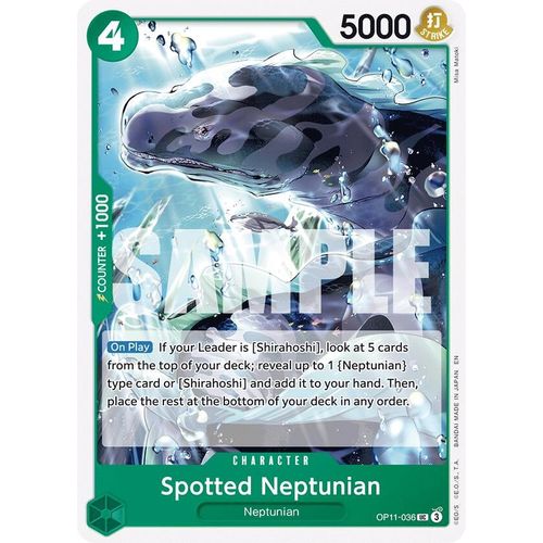 Spotted Neptunian (OP11 - 036) [A Fist of Divine Speed] - PokéBox Australia