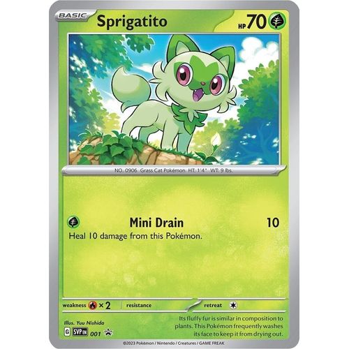 Sprigatito - 001 (001) (SV: Scarlet & Violet Promo Cards) - PokéBox Australia