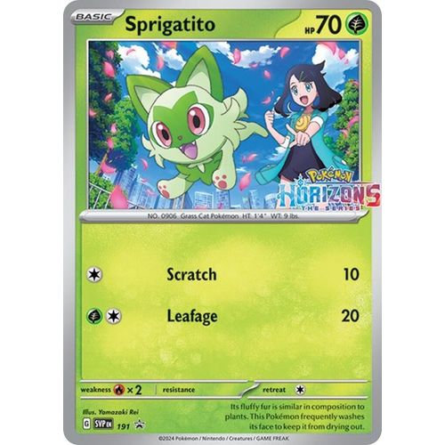 Sprigatito - 191 (191) (SV: Scarlet & Violet Promo Cards) - PokéBox Australia