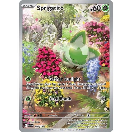 Sprigatito (196/193) [SV02: Paldea Evolved] - PokéBox Australia