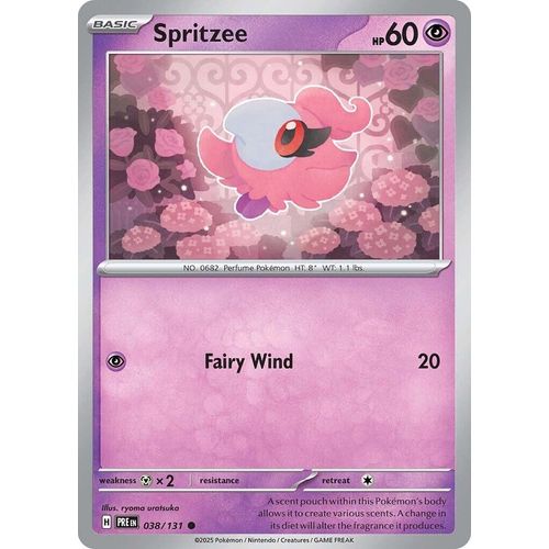 Spritzee (038/131) [SV: Prismatic Evolutions] - PokéBox Australia