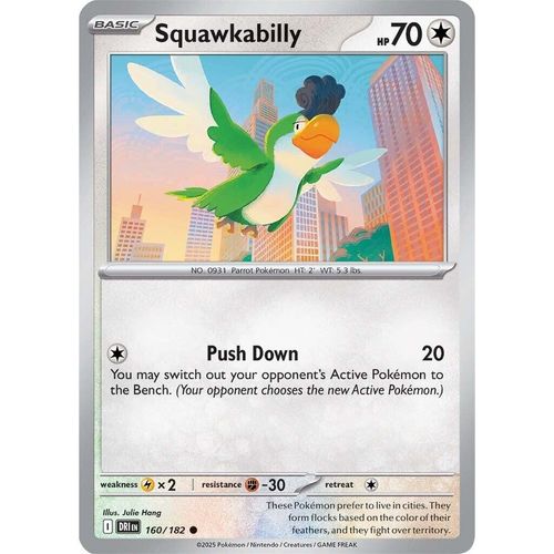 Squawkabilly (160/182) (SV10: Destined Rivals) - PokéBox Australia