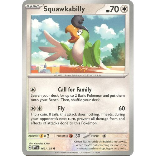 Squawkabilly (162/198) [SV01: Scarlet & Violet Base Set] - PokéBox Australia
