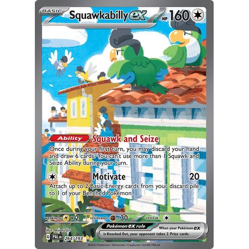 Squawkabilly ex (264/193) [SV02: Paldea Evolved] - PokéBox Australia