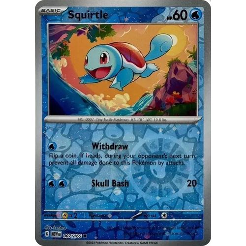 Squirtle (007/165) [SV: Scarlet & Violet 151] - PokéBox Australia