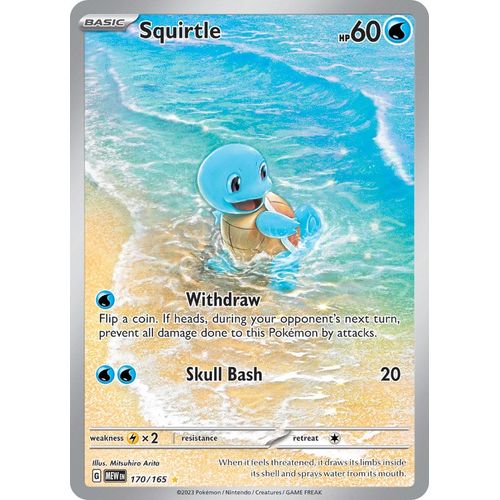 Squirtle (170/165) [SV: Scarlet & Violet 151] - PokéBox Australia