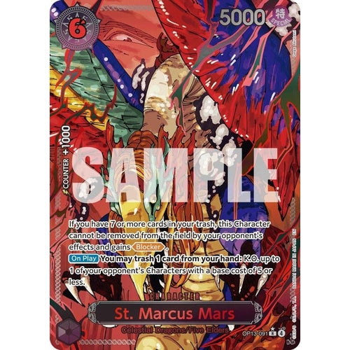 St. Marcus Mars (Parallel) (OP13 - 091) (Carrying On His Will) - PokéBox Australia