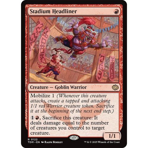 Stadium Headliner (122) (Tarkir: Dragonstorm) - PokéBox Australia