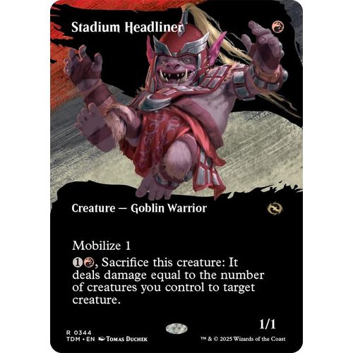 Stadium Headliner (Borderless) (344) (Tarkir: Dragonstorm) - PokéBox Australia
