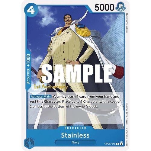 Stainless (OP05 - 045) [Awakening of the New Era: 1st Anniversary Tournament Cards] - PokéBox Australia