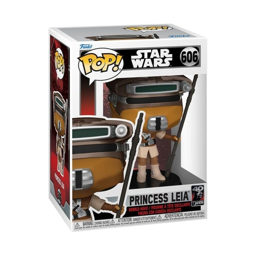 Star Wars: Return of the Jedi 40th Anniversary - Leia Boushh Pop! Vinyl - PokéBox Australia
