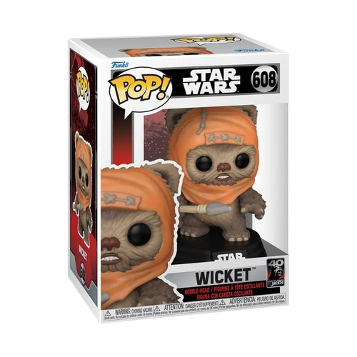 Star Wars: Return of the Jedi 40th Anniversary - Wicket Pop! Vinyl - PokéBox Australia