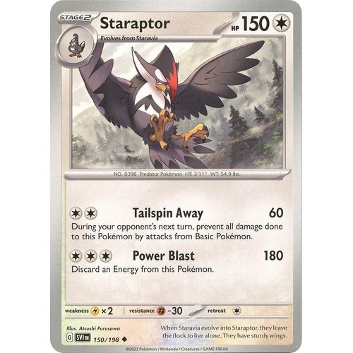 Staraptor (150/198) [SV01: Scarlet & Violet Base Set] - PokéBox Australia
