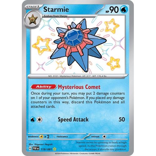 Starmie (119/091) [SV: Paldean Fates] - PokéBox Australia
