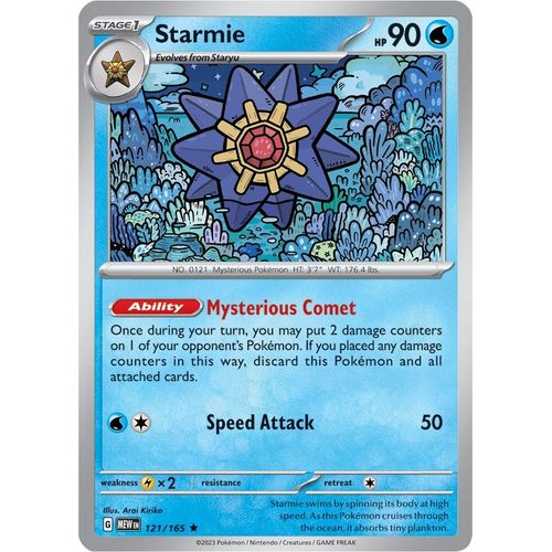 Starmie (121/165) [SV: Scarlet & Violet 151] - PokéBox Australia
