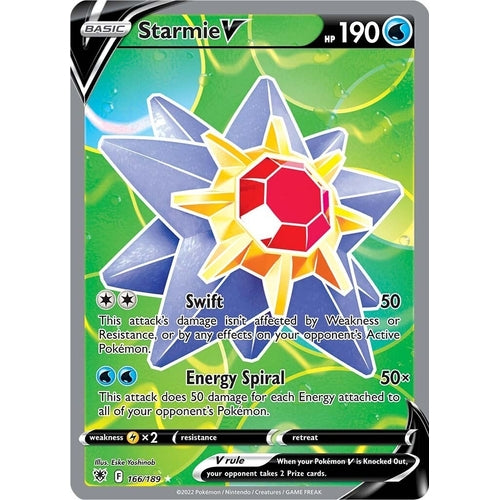 Starmie V (Full Art) (166/189) (SWSH10: Astral Radiance) - PokéBox Australia