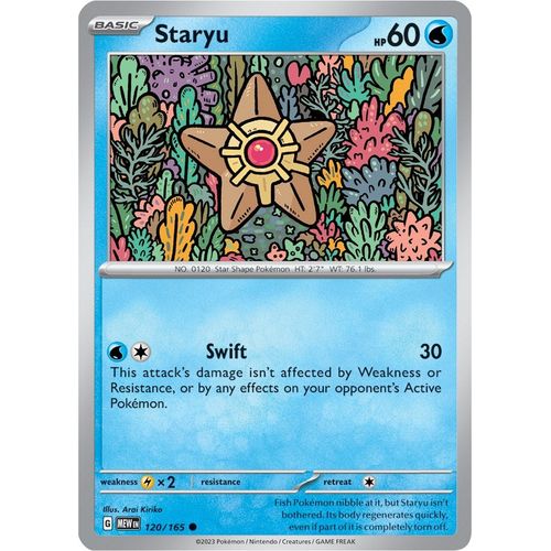 Staryu (120/165) [SV: Scarlet & Violet 151] - PokéBox Australia