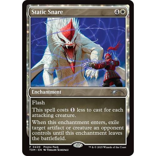 Static Snare (420) (Promo Pack: Tarkir: Dragonstorm) - PokéBox Australia