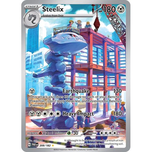 Steelix (208/182) [SV04: Paradox Rift] - PokéBox Australia