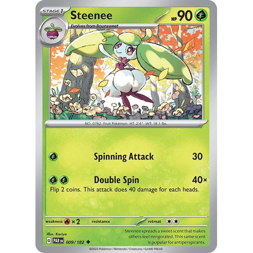 Steenee (009/182) [SV04: Paradox Rift] - PokéBox Australia