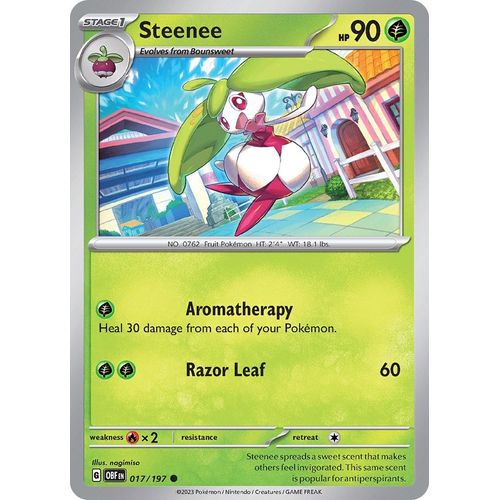 Steenee (017/197) [SV03: Obsidian Flames] - PokéBox Australia