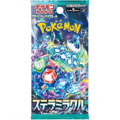Stellar Miracle SV7 Booster Pack - Japanese Pokémon TCG - PokéBox Australia