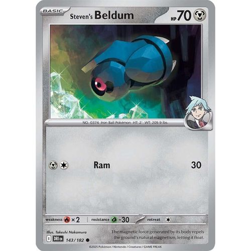 Steven's Beldum (143/182) (SV10: Destined Rivals) - PokéBox Australia