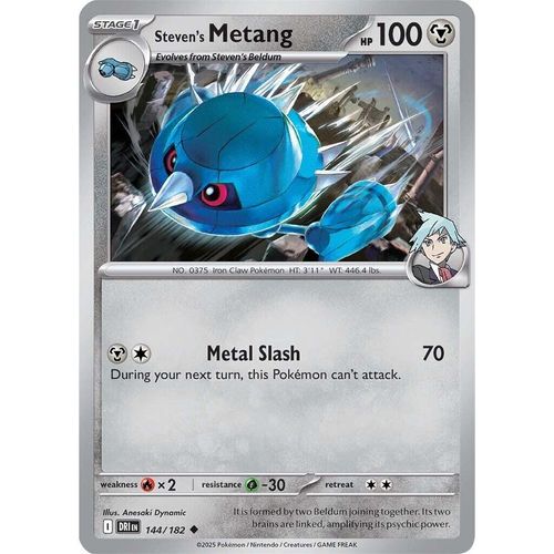 Steven's Metang (144/182) (SV10: Destined Rivals) - PokéBox Australia