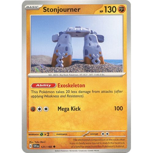 Stonjourner (121/198) [SV01: Scarlet & Violet Base Set] - PokéBox Australia