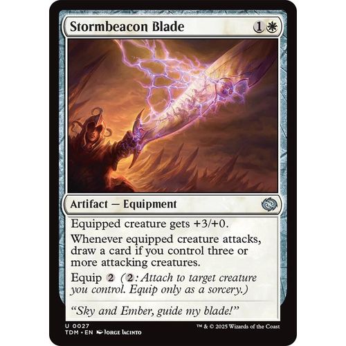 Stormbeacon Blade (27) (Tarkir: Dragonstorm) - PokéBox Australia