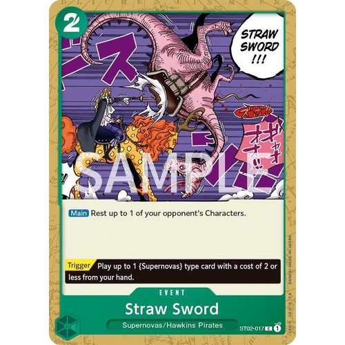 Straw Sword (ST02 - 017) [Revision Pack Cards] - PokéBox Australia