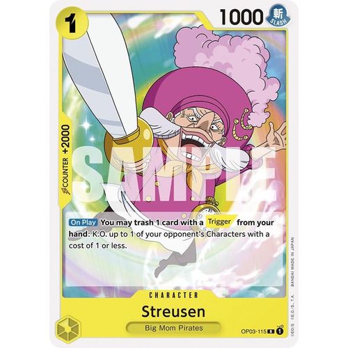 Streusen (3115) [Starter Deck 20: YELLOW Charlotte Katakuri] - PokéBox Australia