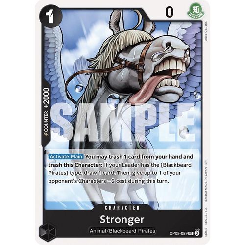 Stronger (Reprint) (OP09 - 089) [Starter Deck 27: BLACK Marshall.D.Teach] - PokéBox Australia