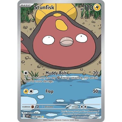 Stunfisk (118/086) (SV: White Flare) - PokéBox Australia