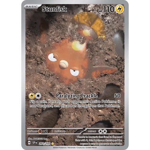 Stunfisk (202/191) [SV08: Surging Sparks] - PokéBox Australia