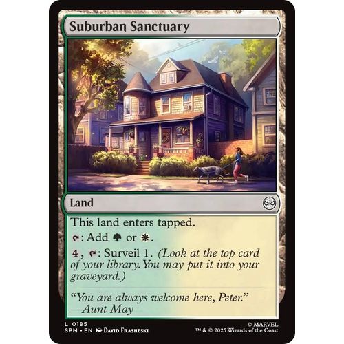 Suburban Sanctuary (185) (Marvel's Spider - Man) - PokéBox Australia