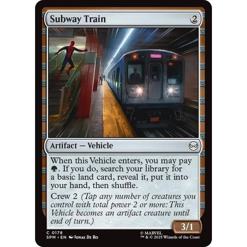 Subway Train (178) (Marvel's Spider - Man) - PokéBox Australia