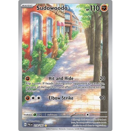 Sudowoodo (219/193) [SV02: Paldea Evolved] - PokéBox Australia