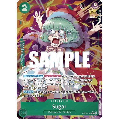 Sugar (Alternate Art) (OP04 - 024) [Kingdoms of Intrigue] - PokéBox Australia