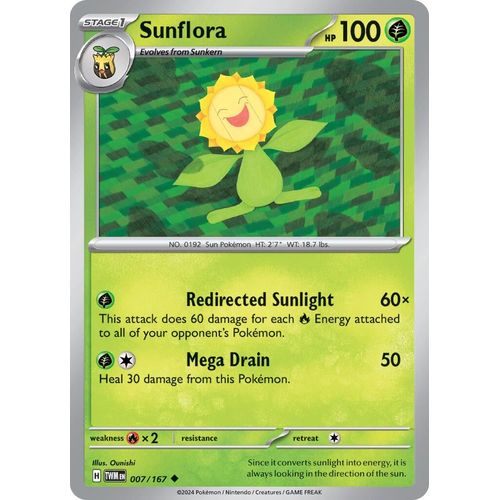 Sunflora (007/167) [SV06: Twilight Masquerade] - PokéBox Australia