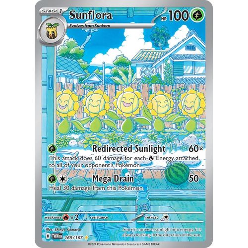 Sunflora (169/167) [SV06: Twilight Masquerade] - PokéBox Australia