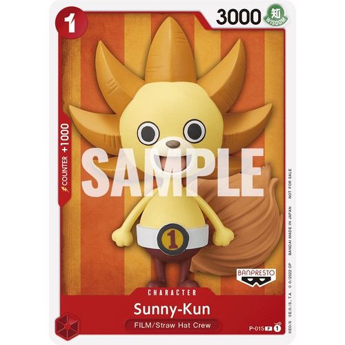 Sunny - Kun (One Piece Film Red) (P - 015) [One Piece Promotion Cards] - PokéBox Australia