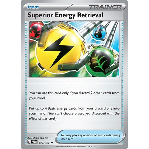 Superior Energy Retrieval (189/193) [SV02: Paldea Evolved] - PokéBox Australia