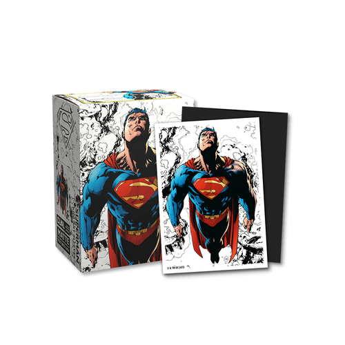 Dragon Shield - Superman Core (Full Colour) Matte Sleeves 100 pack - PokéBox Australia